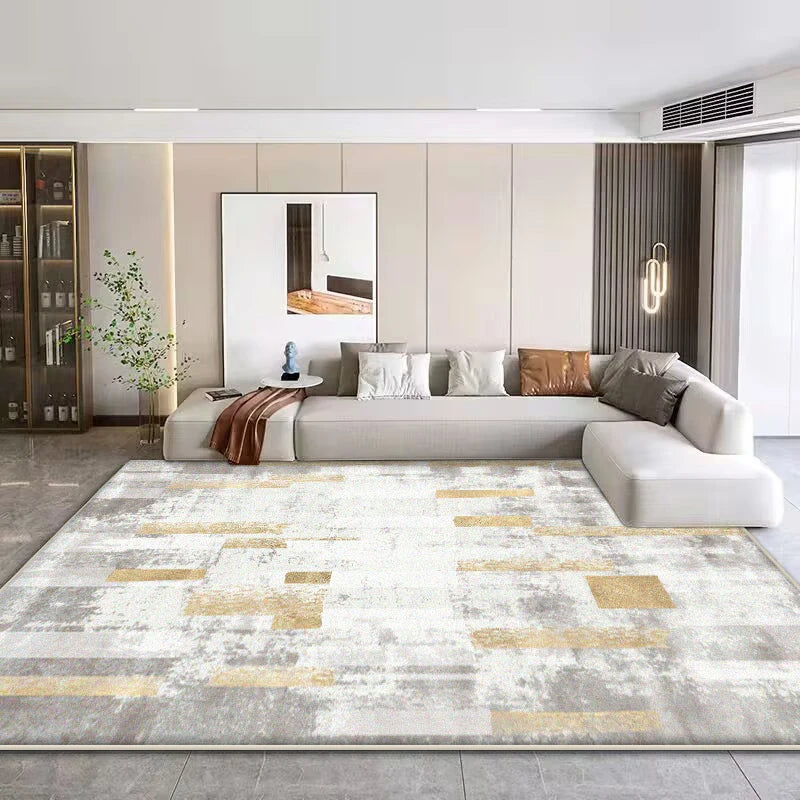 Navak Carpet Modern Simple Rugs for Bedroom Large Area Living Room Decoration Soft Carpet Washable Lounge Floor Mat Anti-slip Cloakroom Rug
