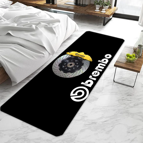 Navak Carpet B-Brembo Non-Slip Washable Doormat Entrance Floor Mat for Kitchen Living Room Hallway Bathroom Bath Home Decor Carpet