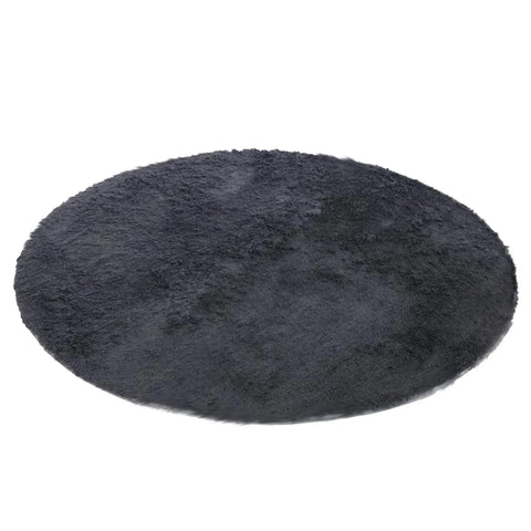 Navak Carpet Wool Imitation Sheepskin Rugs Faux Non Slip Bedroom Shaggy Carpet Mats Multi Color Solid Soft Circular Carpets