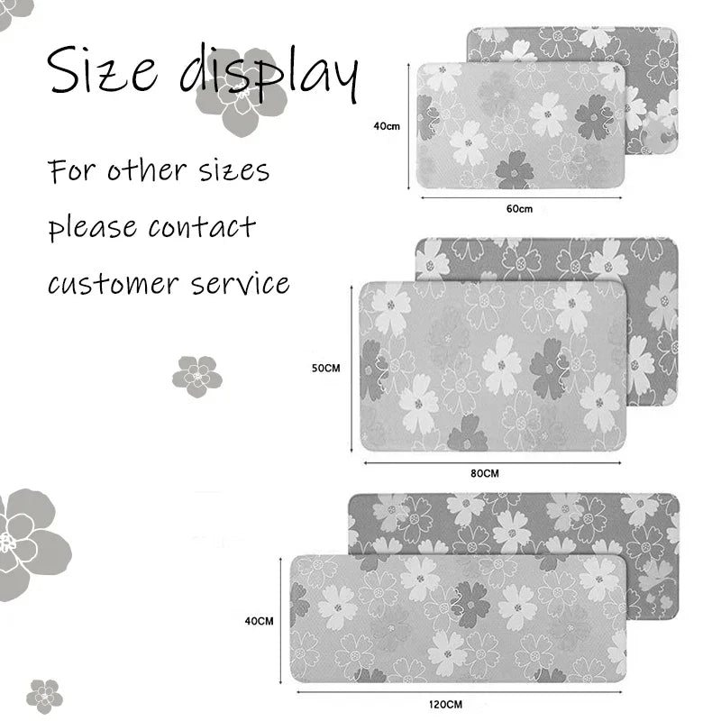 Navak Carpet B-Brembo Non-Slip Washable Doormat Entrance Floor Mat for Kitchen Living Room Hallway Bathroom Bath Home Decor Carpet