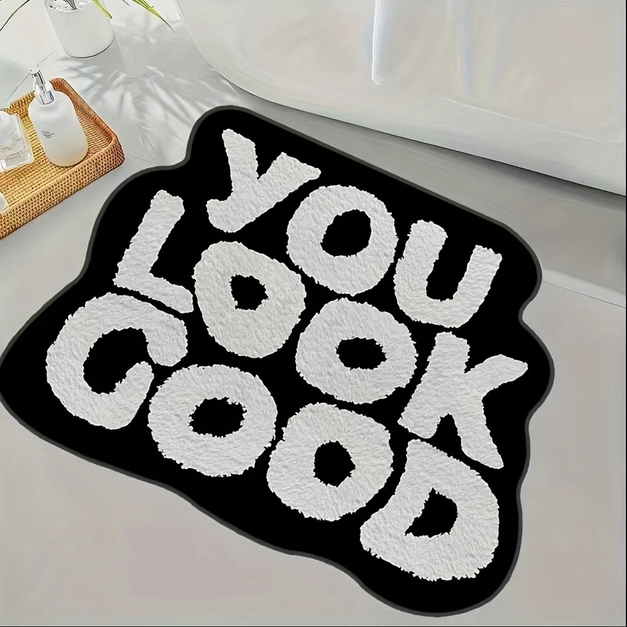 Navak Carpet Exclusive Picks youlookgood Exquisiter Kurzflorteppich, weich und bequem, fusselfrei, für Zuhause, Schlafzimmer, Nachttisch, Badezimmer, Badematte