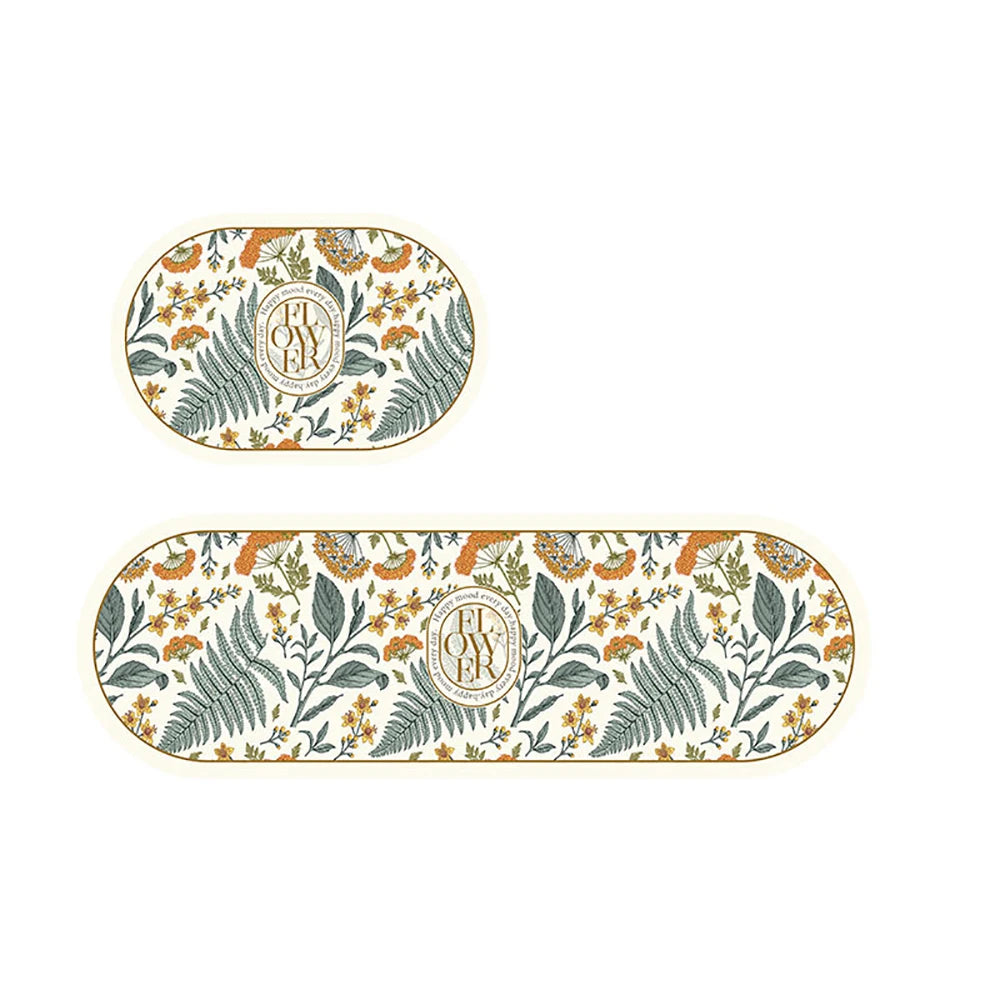 Navak Teppich Saugfähiger Küchenteppich Rutschfeste Bodenmatte Absorbiert Öl Küche Langer Bereich Teppich Schlafzimmer Teppich Eingang Fußmatte Home Decor Zimmer Tapis