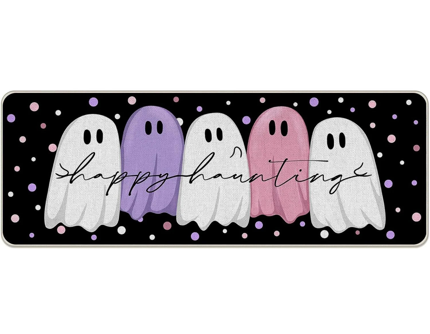 Navak Teppich Halloween Eingangs-Fußmatte Outdoor-Teppich Rutschfester und verschleißfester Teppichläufer Teppiche Rutschfeste Fußmatten für die Heimdekoration 러그