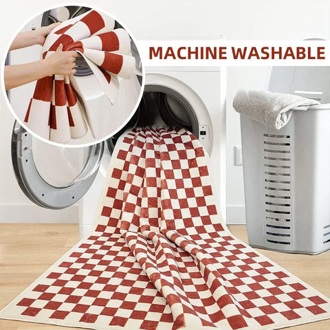 Navak Teppichläufer für Flurteppiche, rutschfeste Fußmatten, weiche, maschinenwaschbare Teppiche, geometrische Bohemian-Korridor-Heimdekor-Teppiche