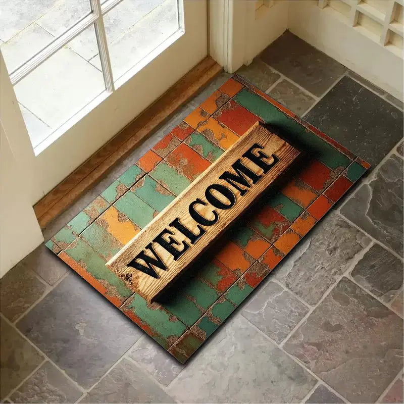 Navak Carpet Exclusive Picks Skandinavischer Eingangsbereich, leicht zu reinigen, rutschfest, wasserabsorbierend, Fußmatte für den Eingangsbereich, Innendekoration