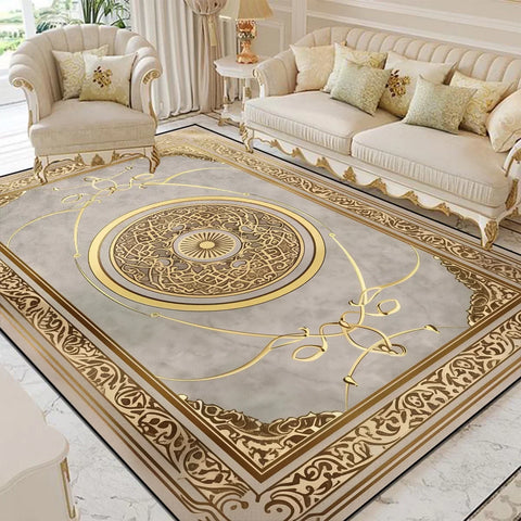 Navak Teppich, luxuriöser Stil, für Wohnzimmer, große Fläche, Heimdekoration, Fußmatten, Lounge, Sofa, Kaffee, rutschfester Teppich, Schlafzimmer, Garderobe, waschbar