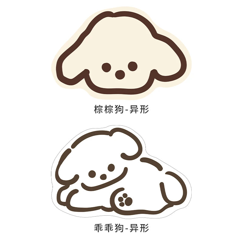 Navak Carpet Exclusive Picks Cute Cartoon Dog Shaped Doormat Bedroom Bedside Blanket Living Room Sofa Coffee Table Foot Cushion Home Decoration Summer