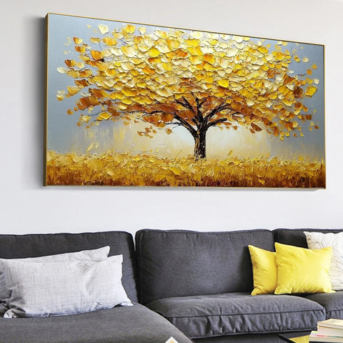 Navak Teppich Abstrakte Baum Wand Kunst Baum Des Lebens Leinwand Malerei Moderne Gold Baum Poster Druck Für Büro Schlafzimmer Wohnzimmer wohnkultur