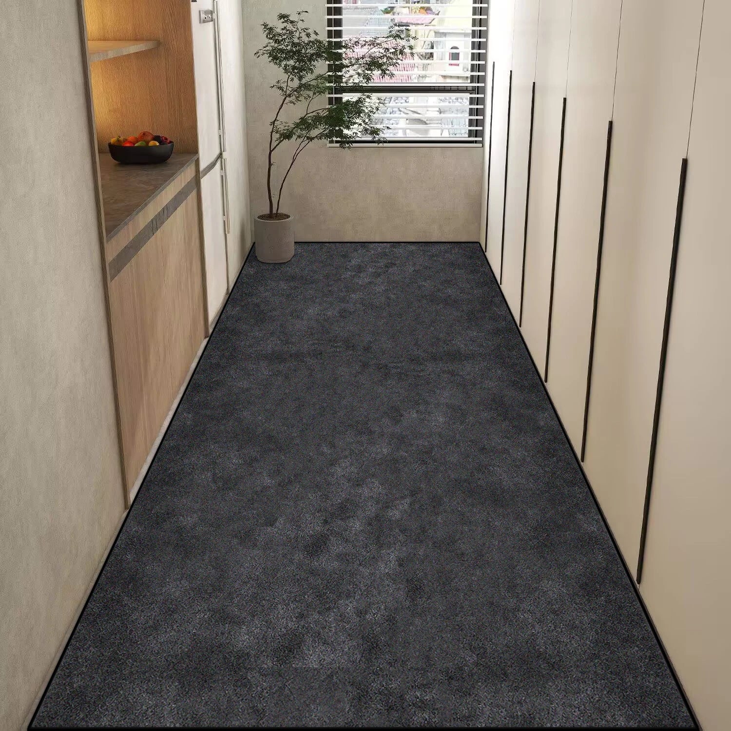 Navak CarpetModern Korridor-Läuferteppich für Flur, Wohnzimmer, Dekoration, Hausgang, Bodenmatte, luxuriöser Eingangsbereich, Dekorationsbereich, langer Streifenteppich