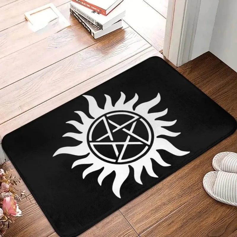 Navak Teppich Supernatural Boden Tür Bad Küche Matte Anti-Rutsch Outdoor TV Wincherter Bros Fußmatte Garten Eingang Teppich Teppich Footpad