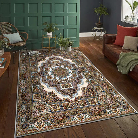 Navak Carpet Exclusive Picks Amerikanischer Perserteppich für Wohnzimmer, Kristallsamt, 40 x 60 cm, für Hotel, Zuhause, Schlafzimmer, Teppichboden, exotische Nationalitäten, windgepeitschter Teppich