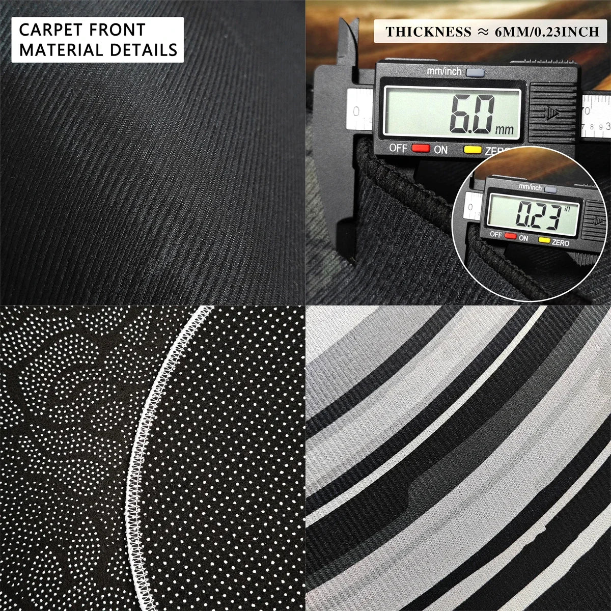 Navak Teppich Halloween Eingangs-Fußmatte Outdoor-Teppich Rutschfester und verschleißfester Teppichläufer Teppiche Rutschfeste Fußmatten für die Heimdekoration 러그
