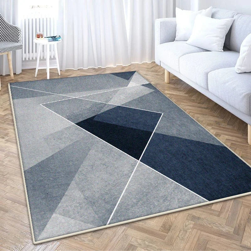 Navak Carpet Modern Geometric CARPET FOR LIVING ROOM Light Luxury Decoration Bedroom Easy Clean Rug 200x300 Large Area Lounge Antiskid Mats