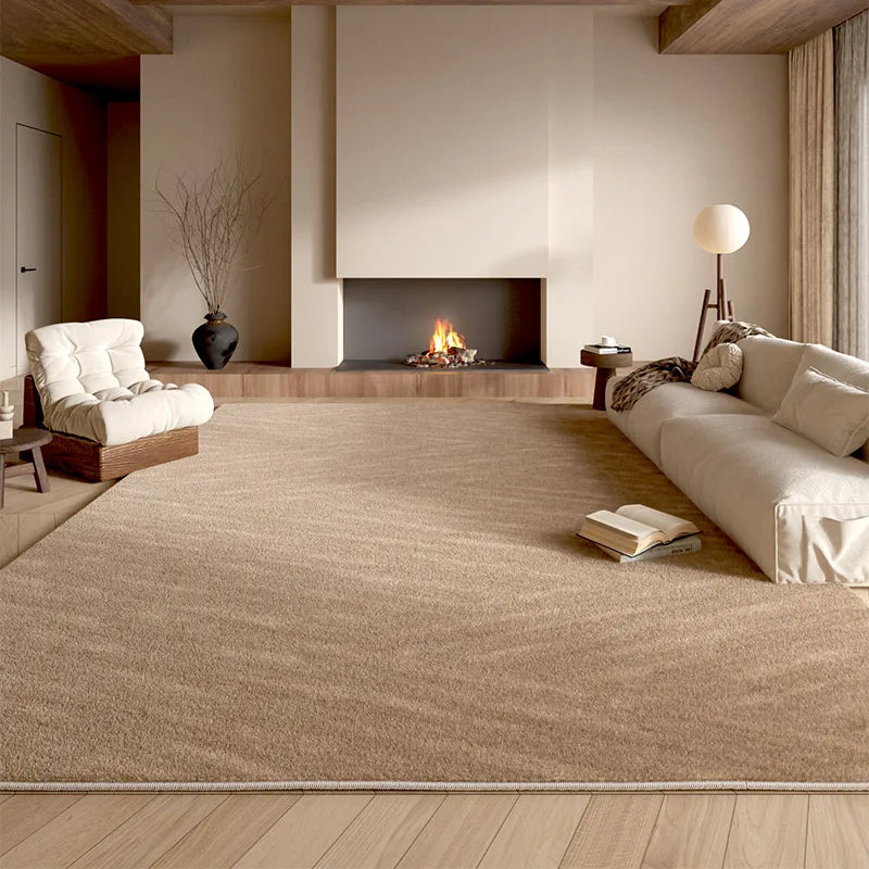 Navak Teppich, Teppiche im nordischen Stil für Wohnzimmer, große Bereiche, Schlafzimmerdekor, waschbarer Teppich, dicke Plüsch-Lounge-Bodenmatte, flauschiger, weicher Arbeitszimmerteppich