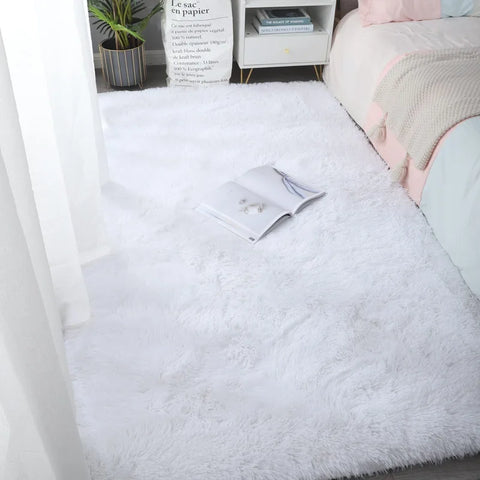 Navak Teppiche und Teppichböden für das Wohnzimmer zu Hause, flauschiger, pelziger großer Teppich, Flur, Eingangstürmatten, Jugendzimmer-Dekorationsteppich im Schlafzimmer