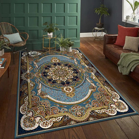 Navak Carpet Exclusive Picks Amerikanischer Perserteppich für Wohnzimmer, Kristallsamt, 40 x 60 cm, für Hotel, Zuhause, Schlafzimmer, Teppichboden, exotische Nationalitäten, windgepeitschter Teppich