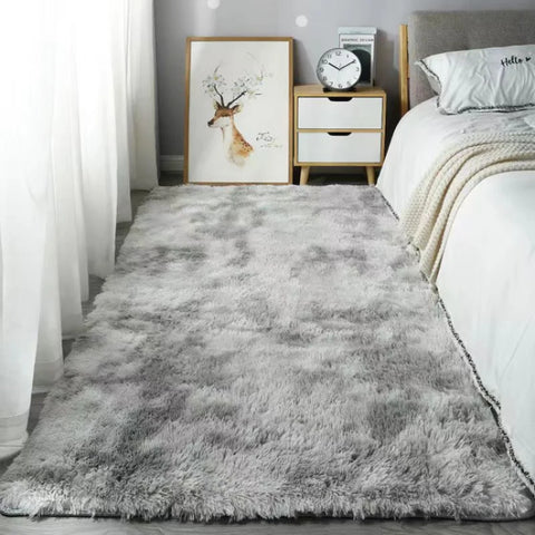 Navak Carpet Exclusive Picks Flauschiger Shaggy-Schlafzimmerbereich aus Seide und Wolle, rutschfeste Shaggy-Teppiche, maschinenwaschbar, weich, Shaggy-Teppiche, moderne, weiche Plüschteppiche