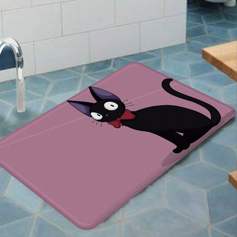 Navak Carpet KiKi Jiji Cat Room Mats Nordic Style Home Doormat Bathroom-Toilet Mats Bedroom Hotel Decor Mat