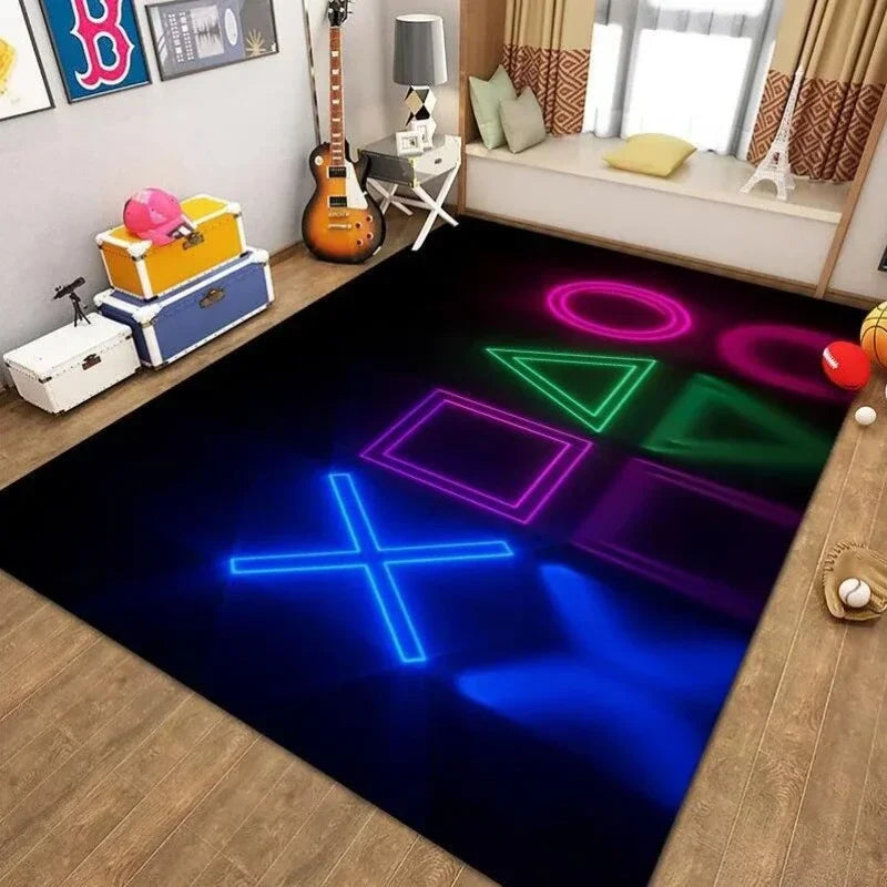 Navak Carpet Exclusive Picks Spielgriff Spielthema Leichte Schlafzimmerteppiche Wohnzimmer Küche Badezimmer Waschbare Matte Teppich Wohnkultur