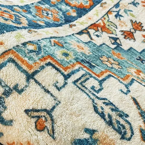Navak Carpet 1 Stück Anti-Rutsch-Perserteppich für Flur und Balkon, Vintage-Boho-Küchenmatte, saugfähige Badematte, Wäscheboden-Eingangsmatte, Läuferteppich