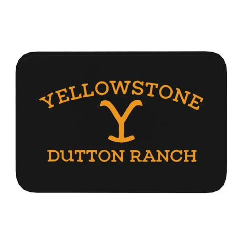 Navak Carpet Yellowstone Fußmatte für die Vordertür, rutschfest, für den Innenbereich, schnelltrocknend, Dutton Ranch, Fußmatte, für Küche, Balkon, Eingangsbereich, Teppich