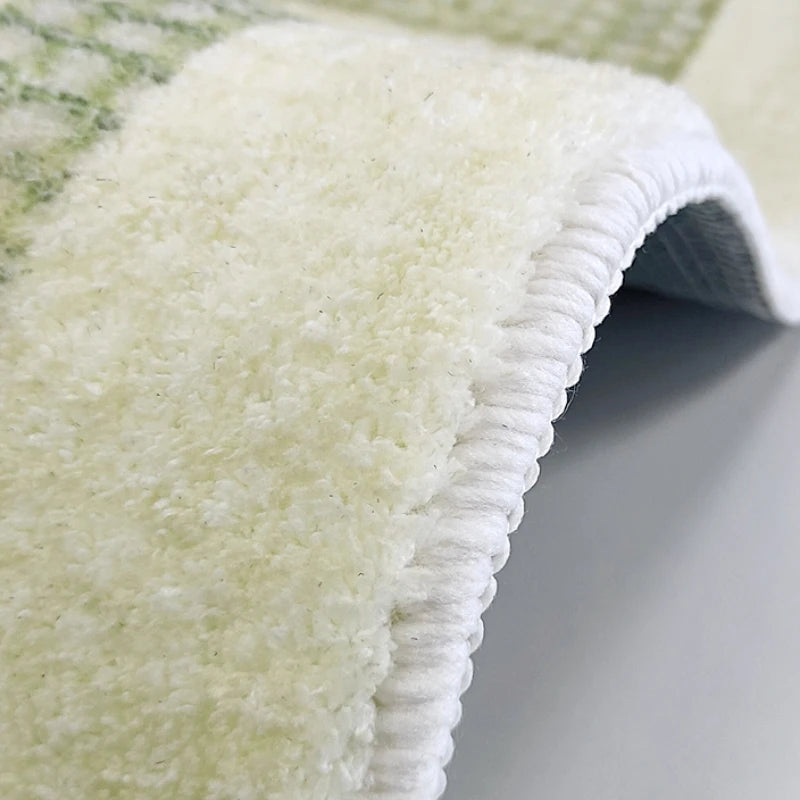 Navak Teppich, nordischer Stil, Schlafzimmer-Dekor, Teppich, Zuhause, flauschiger, weicher Teppich, unregelmäßige Formen, Teppiche für Wohnzimmer, dicke Plüsch-Bodenmatte am Bett