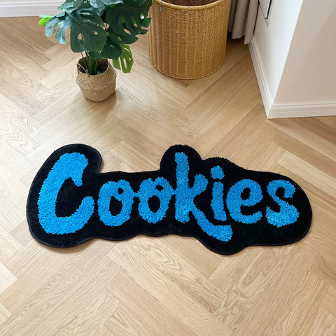 Navak Teppich, handgefertigt, Kekse, Teppich für Kinderzimmer, getufteter Teppich, Matte, weicher Plüsch, Kindergeschenk, Raumdekoration