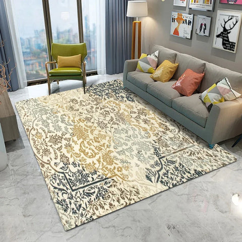 Navak Teppich Sofa Couchtisch Teppich Nordischer Stil Großflächiger Teppich Weiches Schlafzimmer Rutschfeste Bodenmatte Modernes Einfaches Wohnzimmer Dekorierte Teppiche